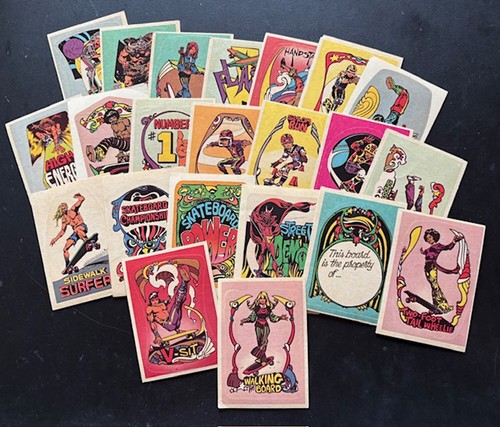 1976 donruss skateboard - 1976,
