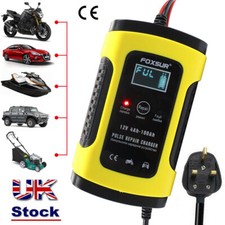 Intelligent 12V Motorcycle Motorbike Car Battery Charger Automatic Smart Trickle
