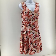 Red Herring Pink Floral Skater