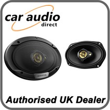 KENWOOD KFC-S6976EX 500W 6x9" Stage Sound Series Stereo Speakers Car Rear Shelf