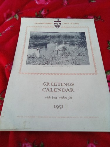 Vintage 1951 hertfordshire - 1951,