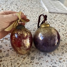 Glass Christmas Ornaments