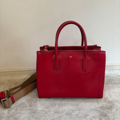 Anya hindmarch ebury - small, red