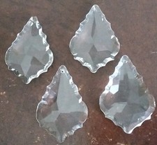 4 Antique Vintage Crystal