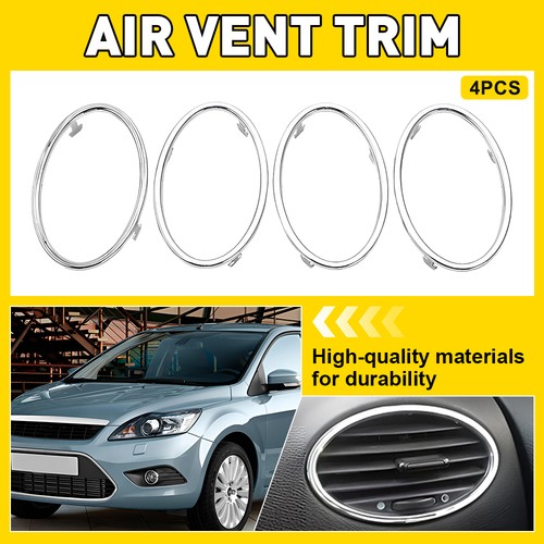 4pcs silver air con outlet - con,