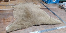 Beige Genuine SheepSkin Seat