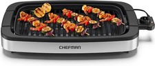 Chefman Indoor Electric Grill 1500w, 38x23 Extra Large Grilling Table BBQ