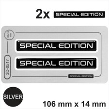 2x Special Edition 3D Domed