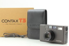 [Almost unused] Contax T3 Black Double Teeth Point & Shoot from JAPAN