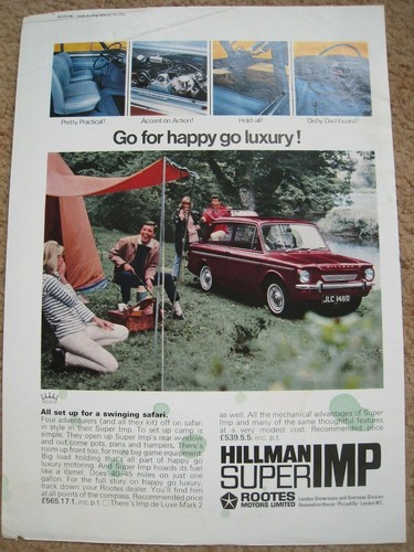 Hillman super imp rootes - imp,