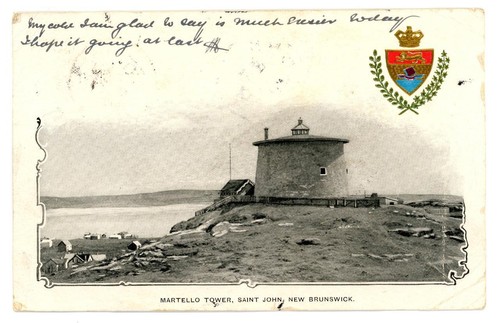 1902 postcard martello - postcard,