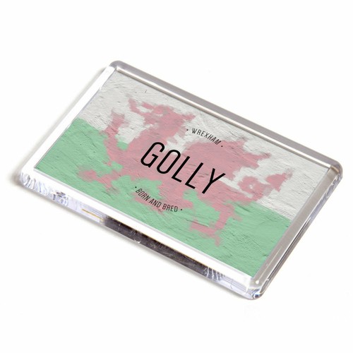 Fridge magnet golly wrexham - fridge,