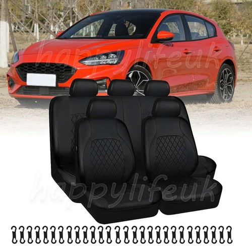 Full set black car seat - full,