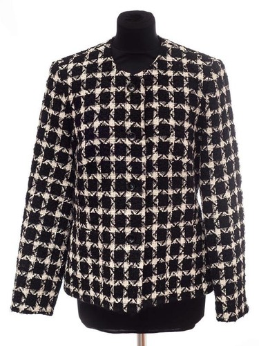 Women basler jacket black wool - black,