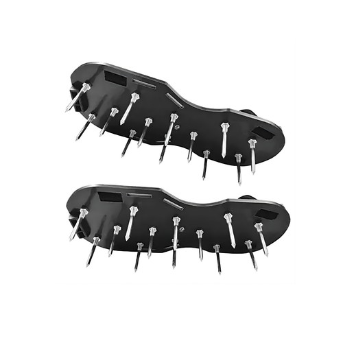 Lawn grass aerator - -, aerating