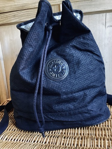 Kipling medium black rucksack - kipling,