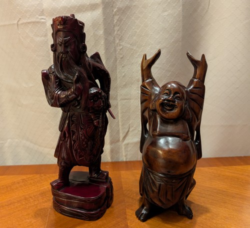 Vintage oriental wood - 2,