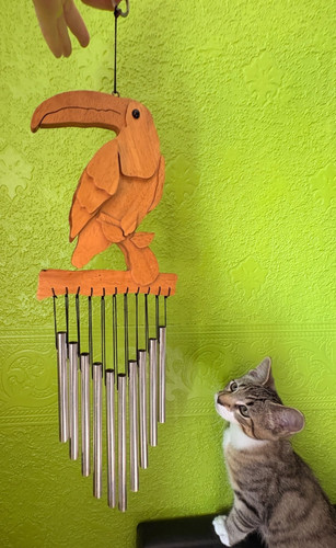 Vintage wooden parrot toucan - wooden,