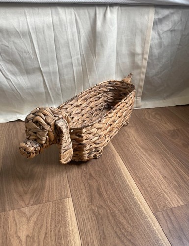 Rare dachshund wicker - dachshund, basket