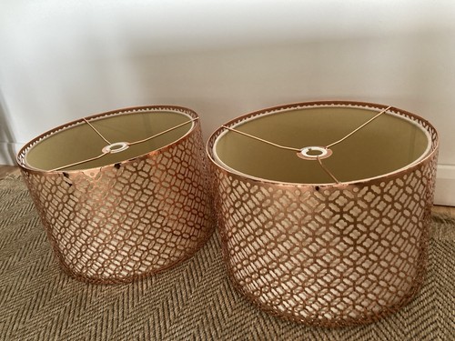 Lampshades large copper - lampshades,