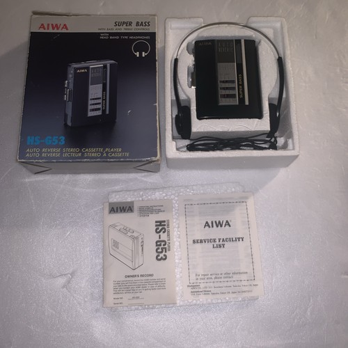 Aiwa walkman g53 portable - aiwa,