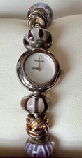 Accurist charmed bracelet ladies twist watch