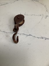 Vintage Metal Farm Pulley with