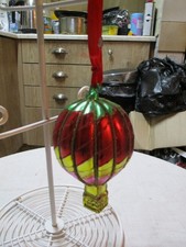 Vintage Glass Hot Air Balloon