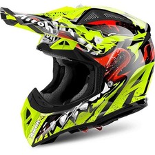 Airoh Aviator 2.2 Grim Yellow Gloss Lightweight Carbon MX-Enduro X-Large Helmet