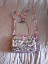 BNWOT Genuine! UGG 'Janey II' Clear Sheepskin Crossbody Bag Purple Ruby Groovin