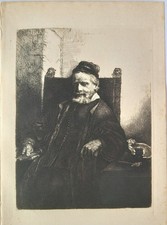 19th C. REMBRANDT ETCHING