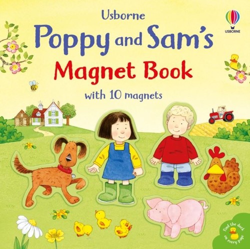 Poppy and sam magnet - poppy, by
