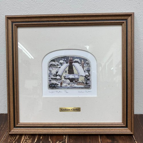 Graham clarke etching print - graham,