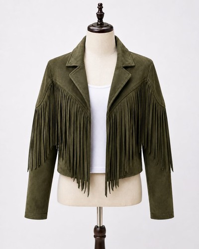Women olive green suede - olive,