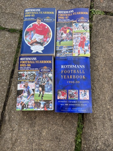 Rothmans football yearbooks - rothmans,