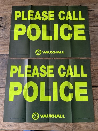 Vintage vauxhall sign 2 - vintage, x