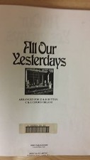 All Our Yesterdays: Arranged For Chord Organ: Music Score (B3)