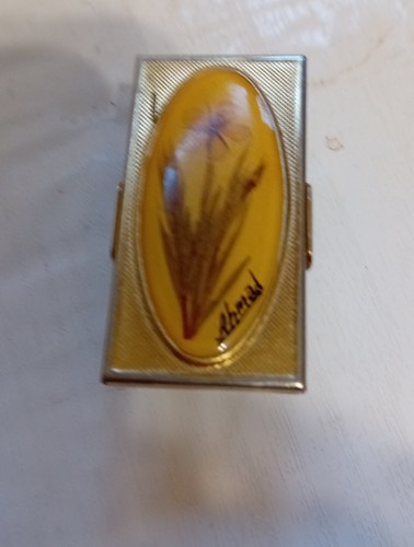 Vintage lipstick holder with - lipstick,