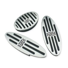 Auto aluminum footrest pedal - footrest,