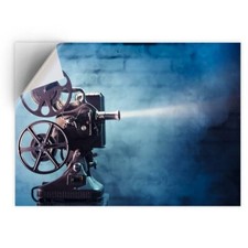 1 x Vinyl Sticker A4 - Vintage