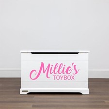 Personalised toy box name - toy,