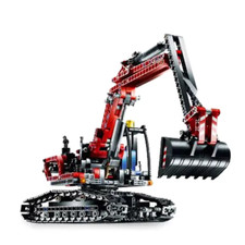 720PCS Technical Red Crawler
