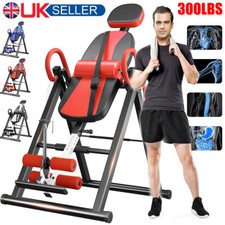300lbs Heavy Duty Gravity Inversion Table Back Therapy Fitness Inverter Machine