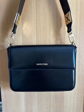 Each X Other Black Cross Body Rectangular Bag with Flap, New