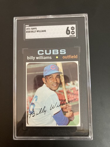 1971 topps billy williams - topps,