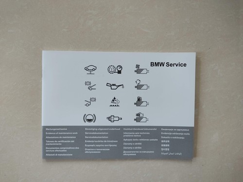 Genuine bmw service book 1 - service,