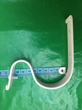 1 Laura Ashley White Curtain 30mm Pole Bracket, Ex Display or New, VGC