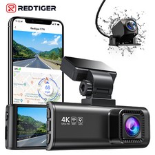REDTIGER Dash Cam 4K Front and