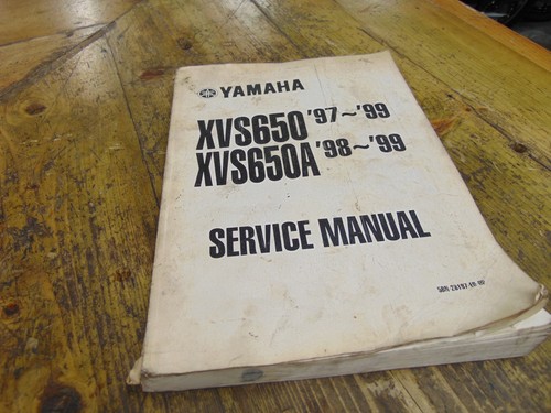 Yamaha xvs650 dragstar service - xvs650,