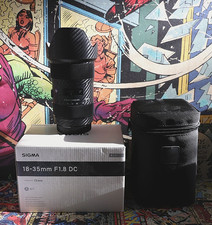 Sigma ART 18-35mm F1.8 Lens